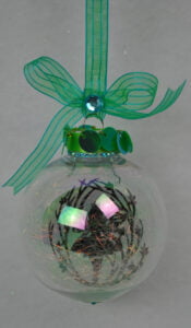 Plastic Christmas ornament