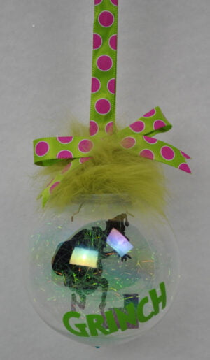 Plastic Christmas ornament